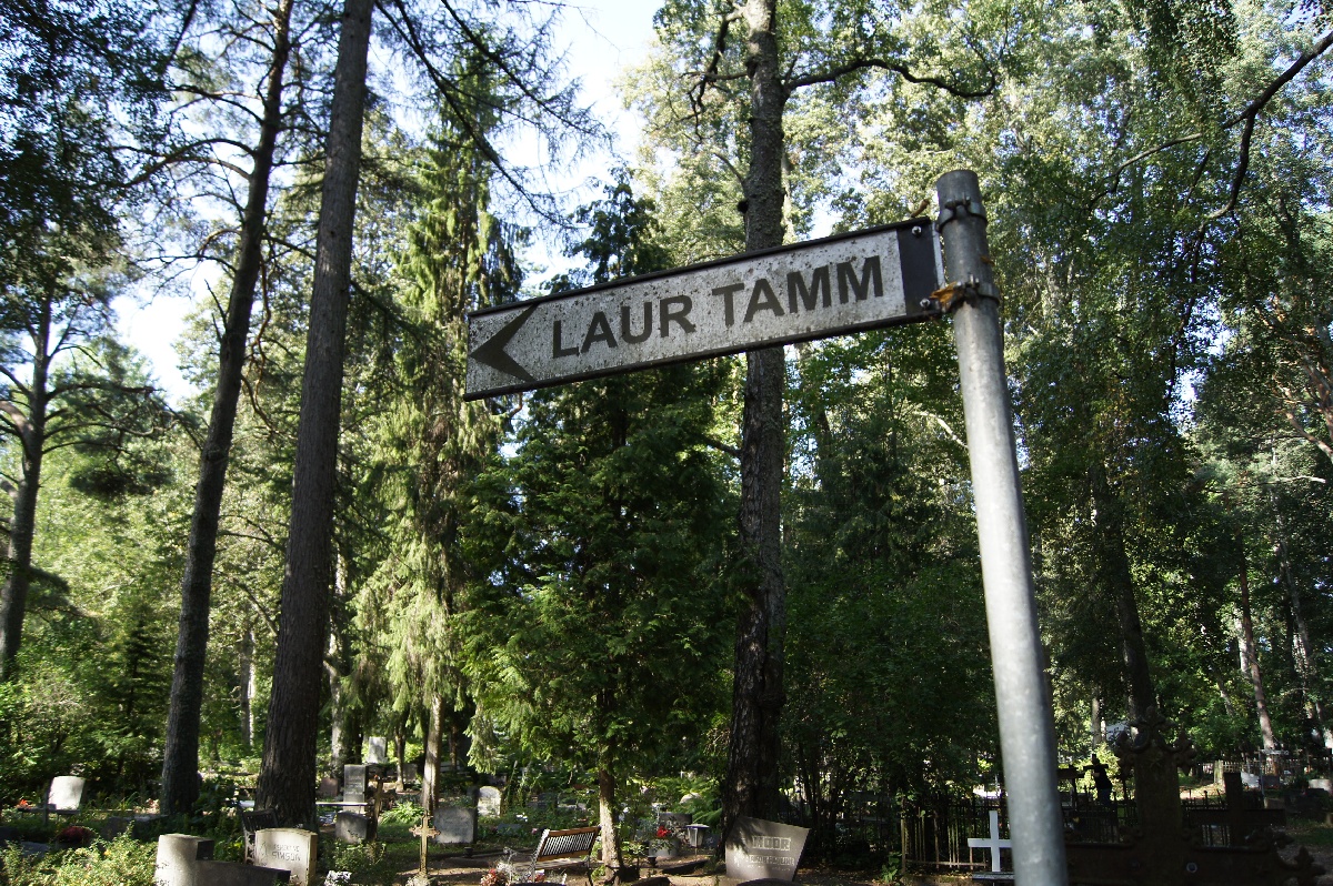 Кладбищенский указатель.  Кладбище Алатскиви.