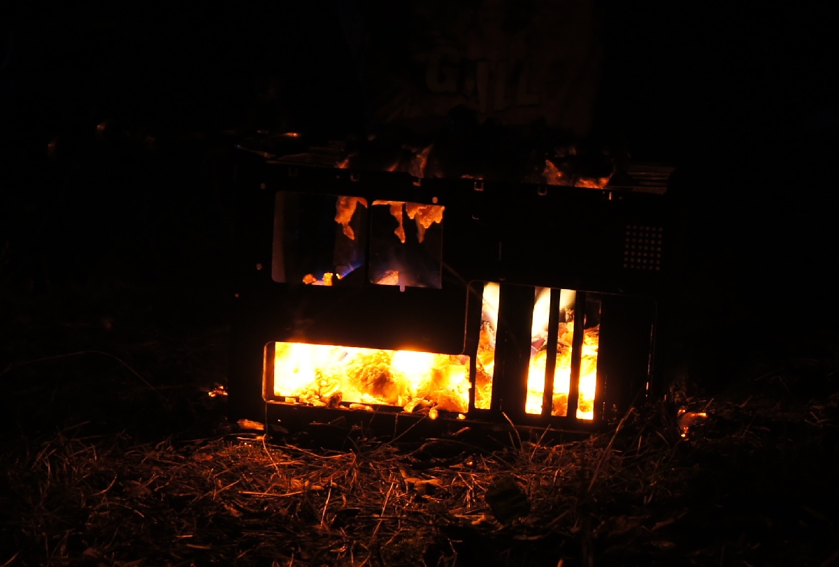 Brazier.  Matsi rand 2011. Holiday in Estonia, Matsi beach.