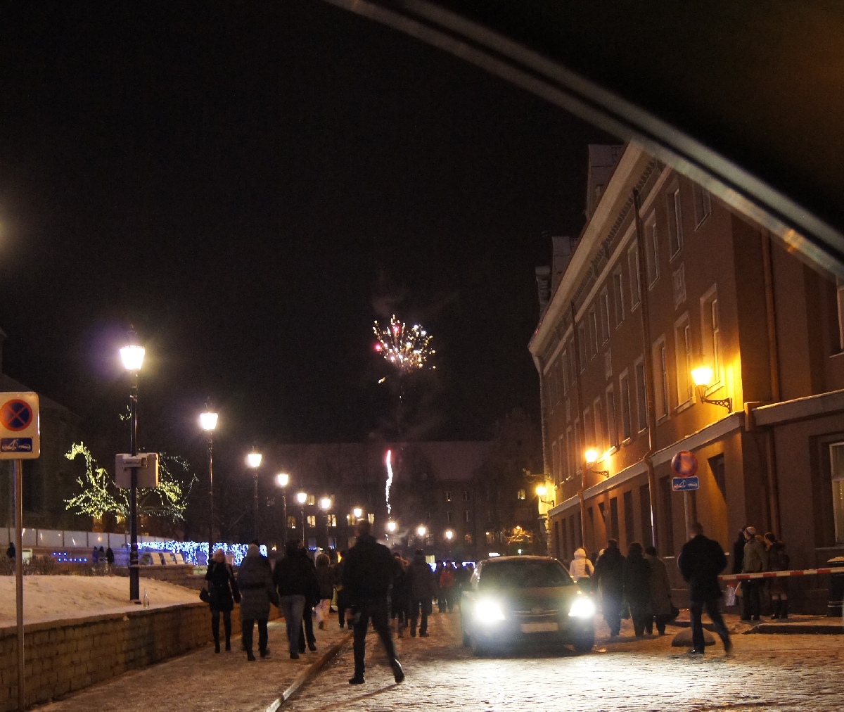  Новый год 2012, Таллинн, старый город.