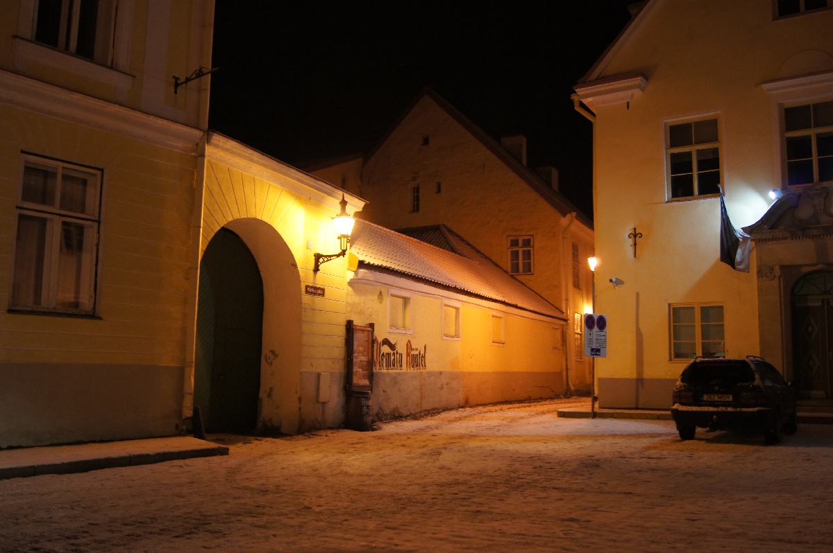  Новый год 2012, Таллинн, старый город.