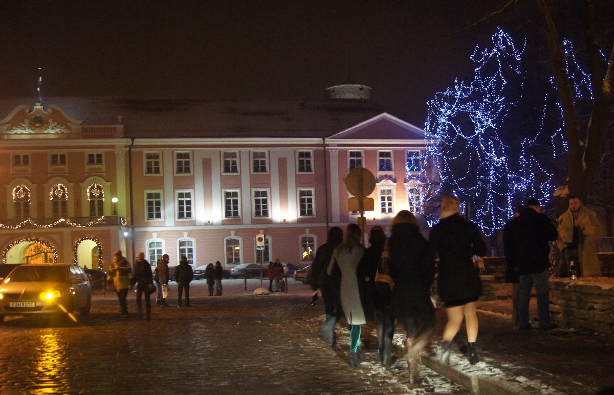  Новый год 2012, Таллинн, старый город.
