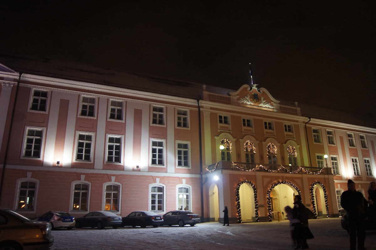  Новый год 2012, Таллинн, старый город.