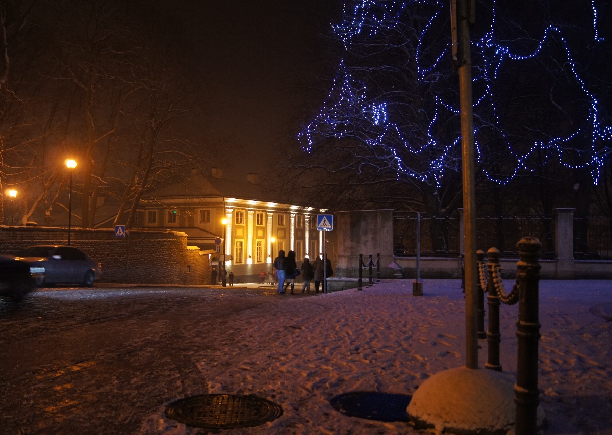  Новый год 2012, Таллинн, старый город.