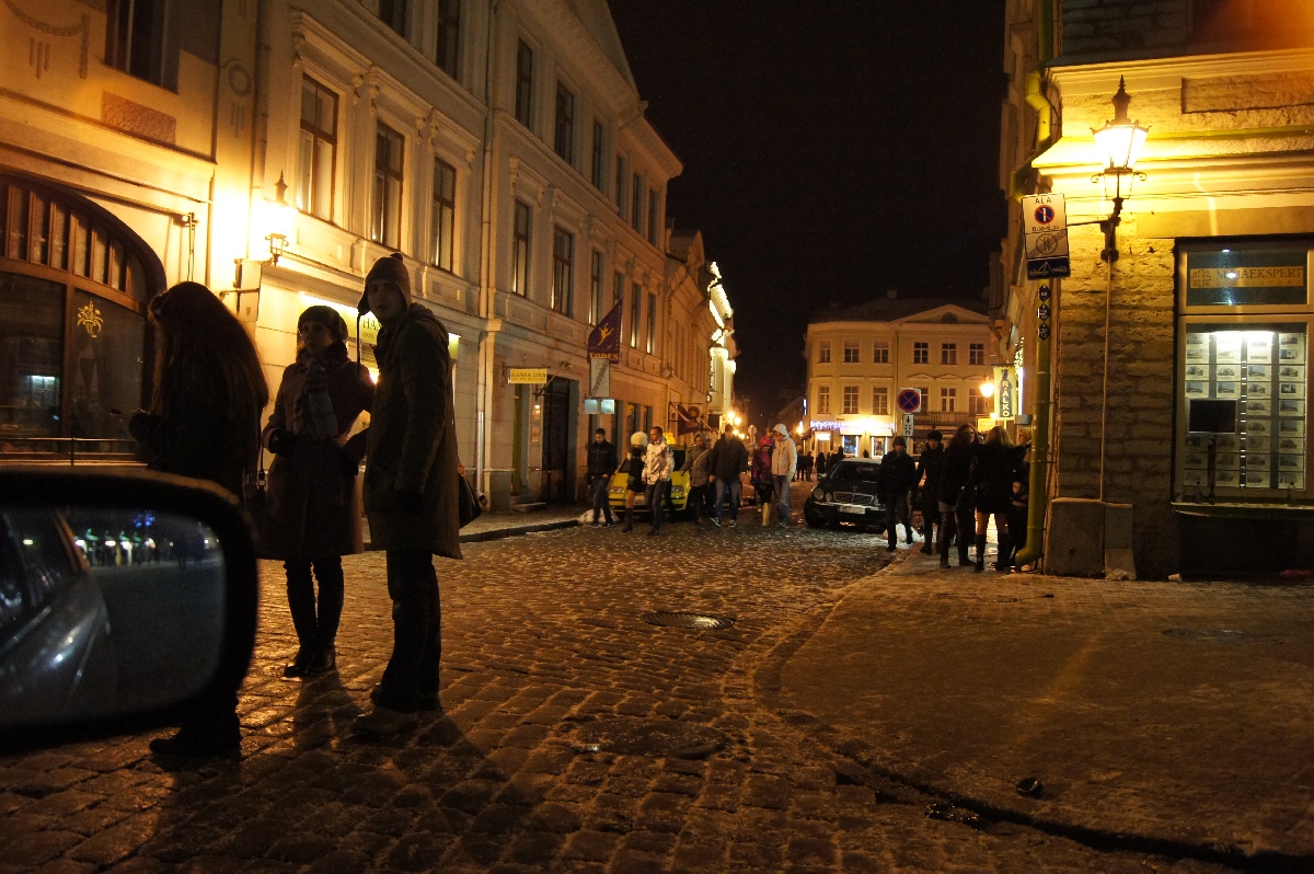  Новый год 2012, Таллинн, старый город.