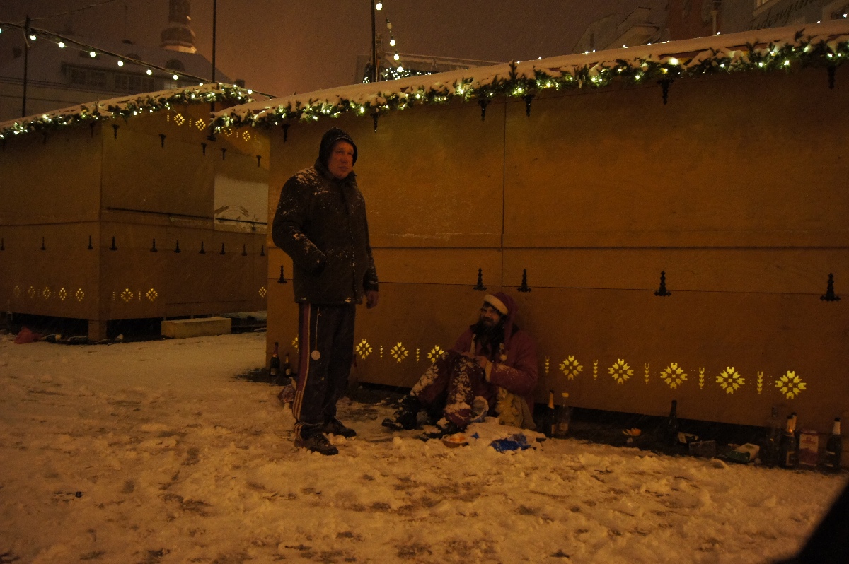  Новый год 2012, Таллинн, старый город.