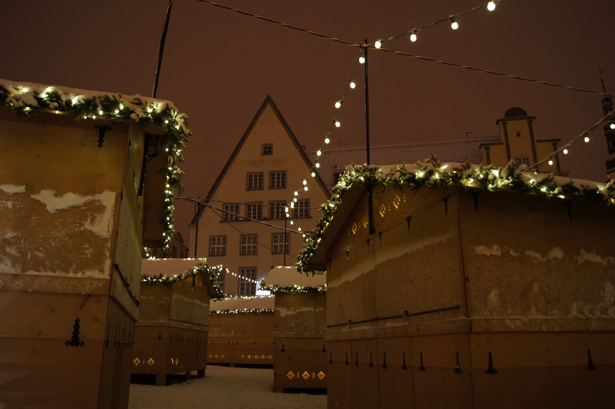  Новый год 2012, Таллинн, старый город.