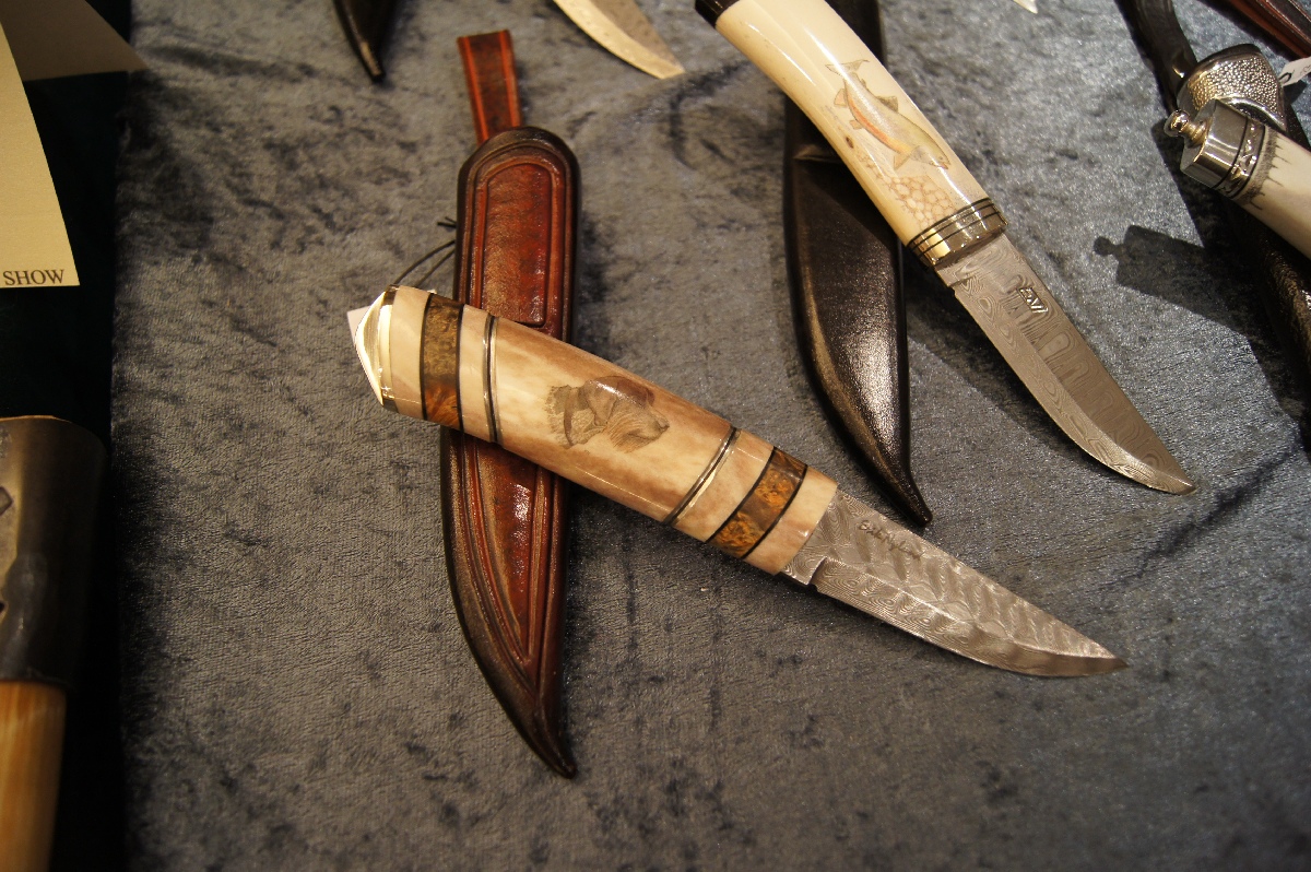 Erik Nylund. Helsinki Knife Show 2012.