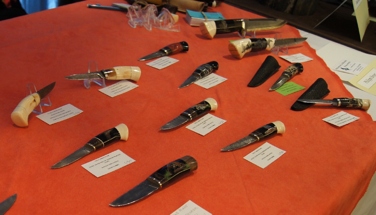 Philippe Boyer. Helsinki Knife Show 2012.