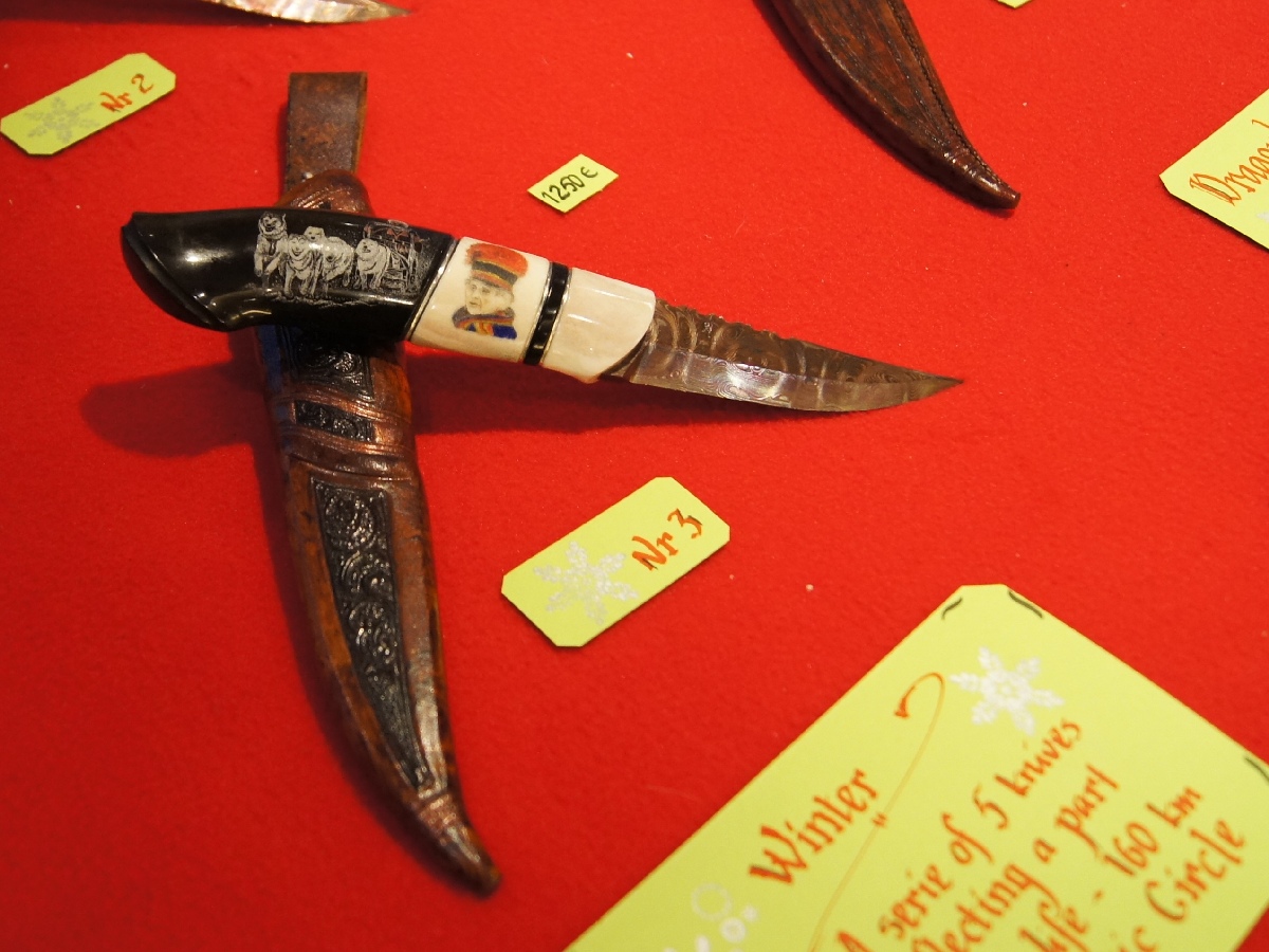 Johan Stenevad. Helsinki Knife Show 2012.