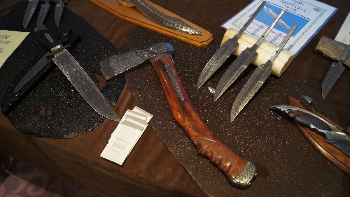 Vladic Daniluk. Helsinki Knife Show 2012.
