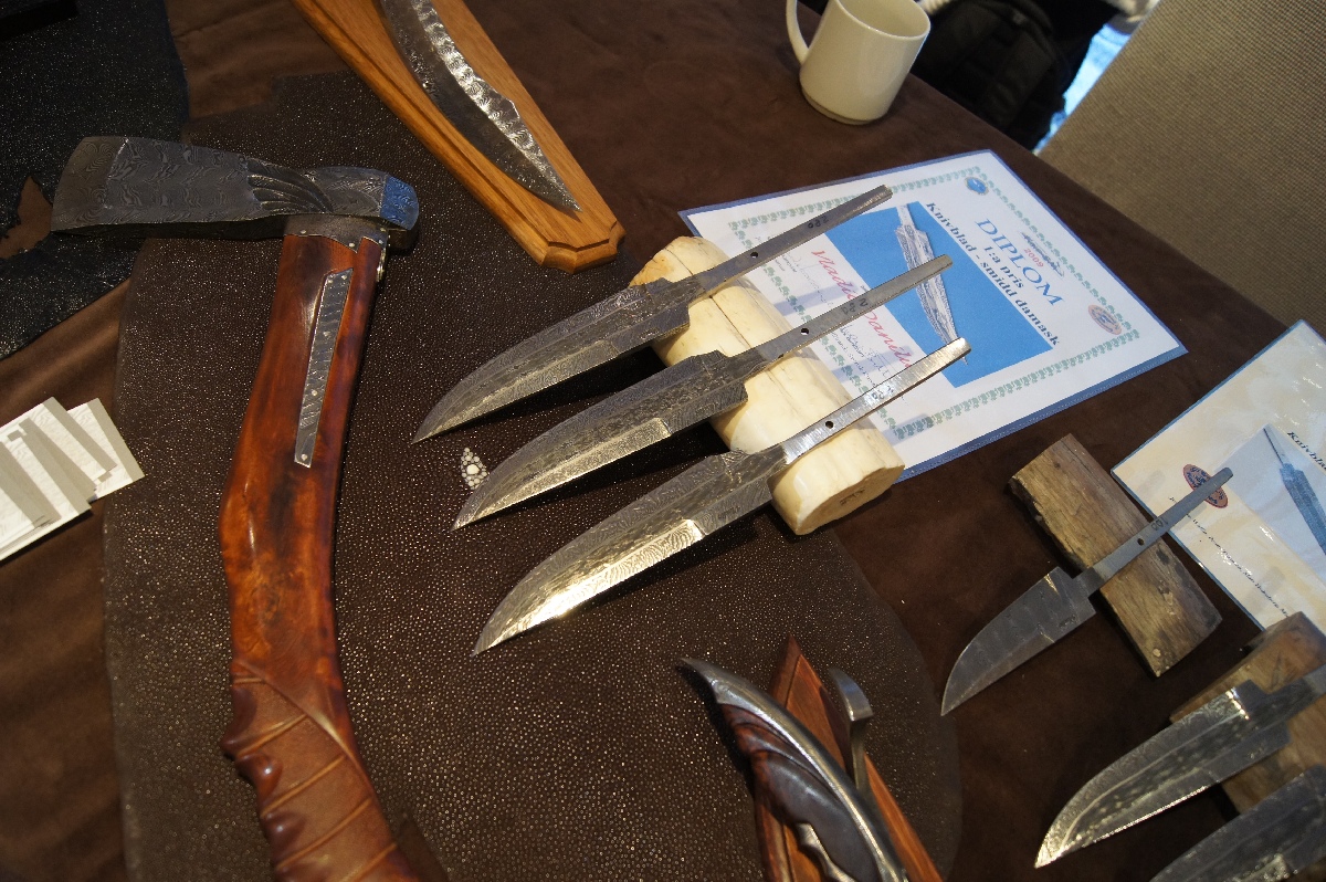 Vladic Daniluk. Helsinki Knife Show 2012.