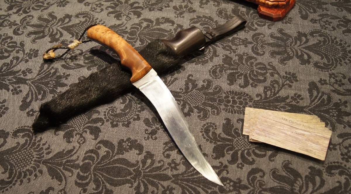 Tommy Eklund. Helsinki Knife Show 2012.