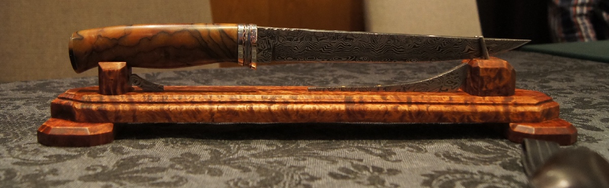 Tommy Eklund. Helsinki Knife Show 2012.