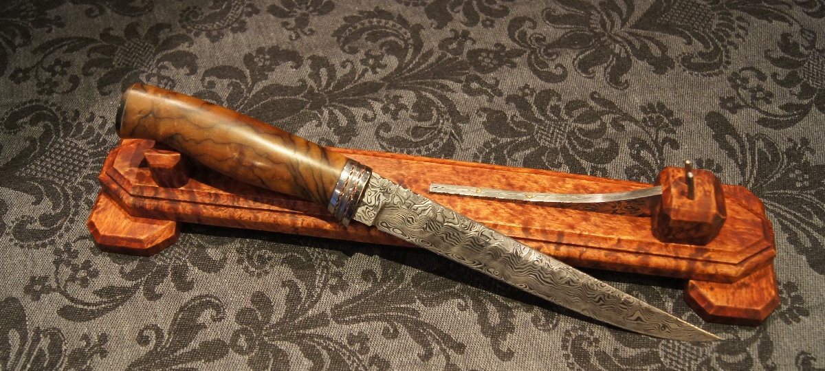 Tommy Eklund. Helsinki Knife Show 2012.