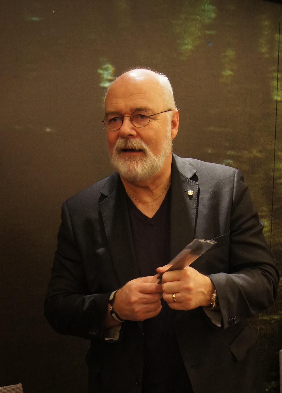 P-O Eklund. Helsinki Knife Show 2012.