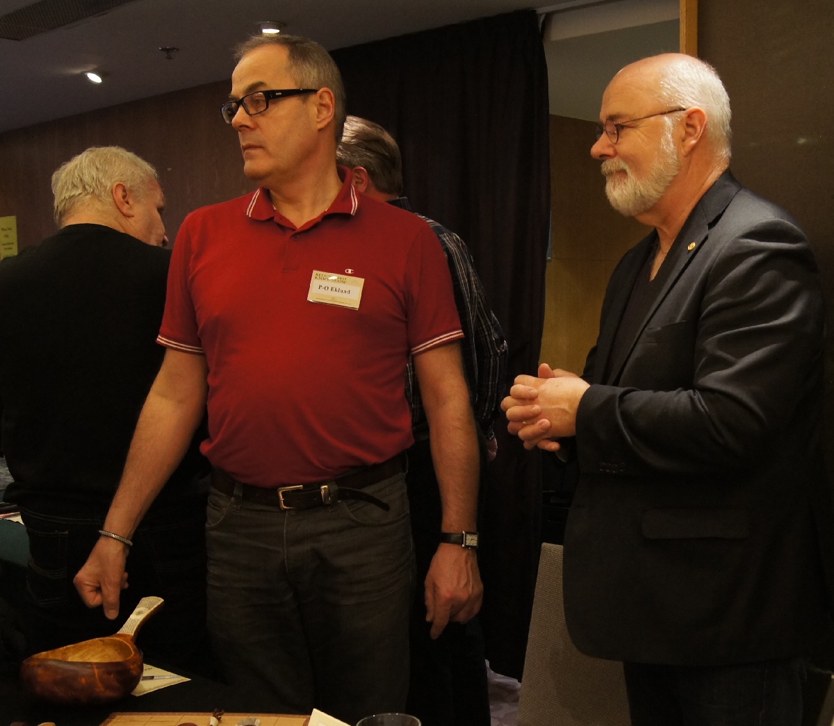 P-O Eklund. Helsinki Knife Show 2012.