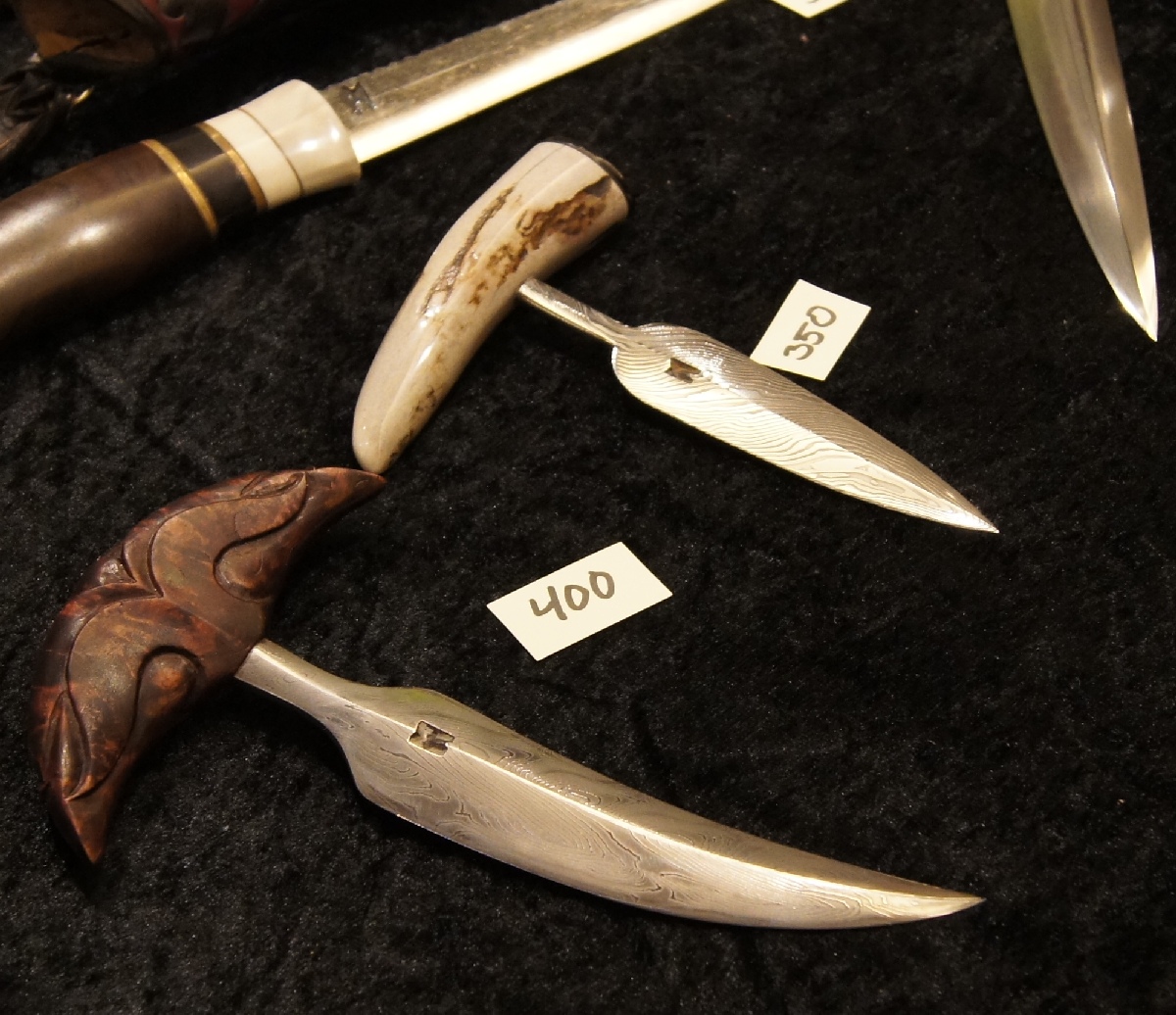 Markku Vilppola. Helsinki Knife Show 2012.