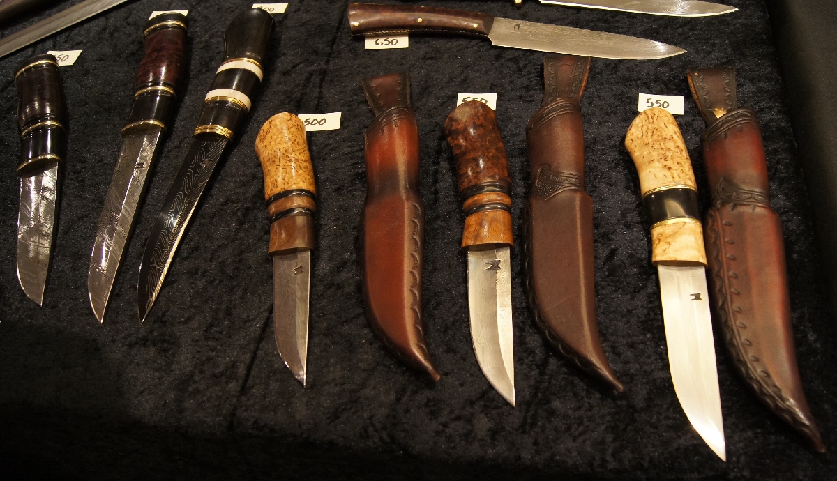 Markku Vilppola. Helsinki Knife Show 2012.