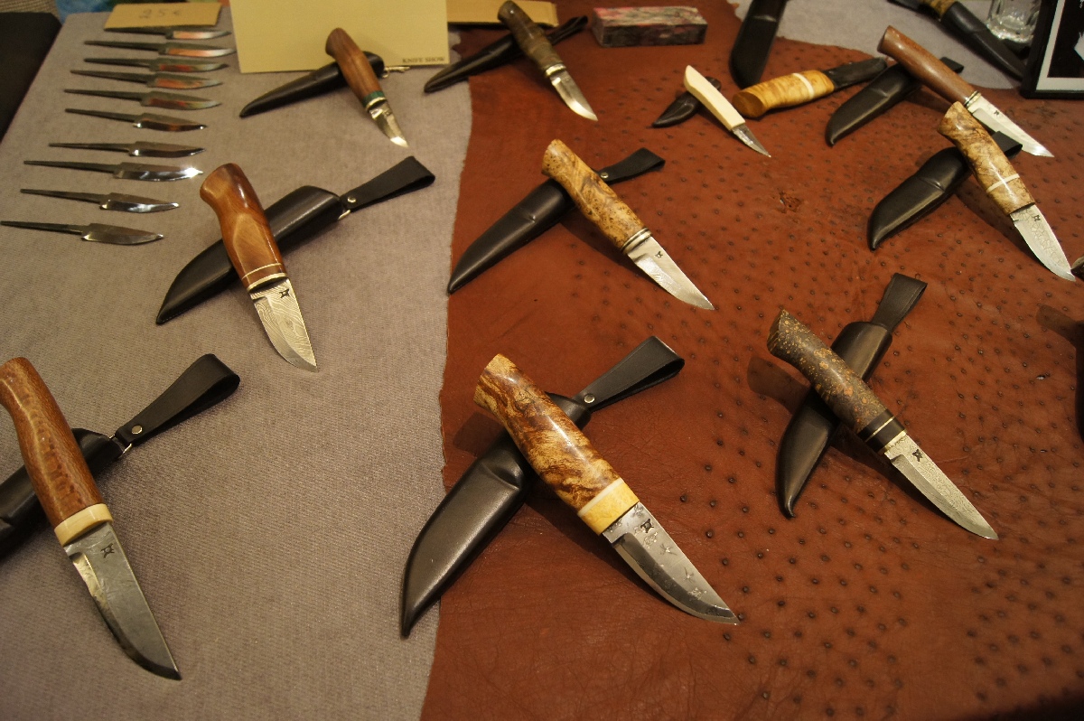 Kay Vikström. Helsinki Knife Show 2012.