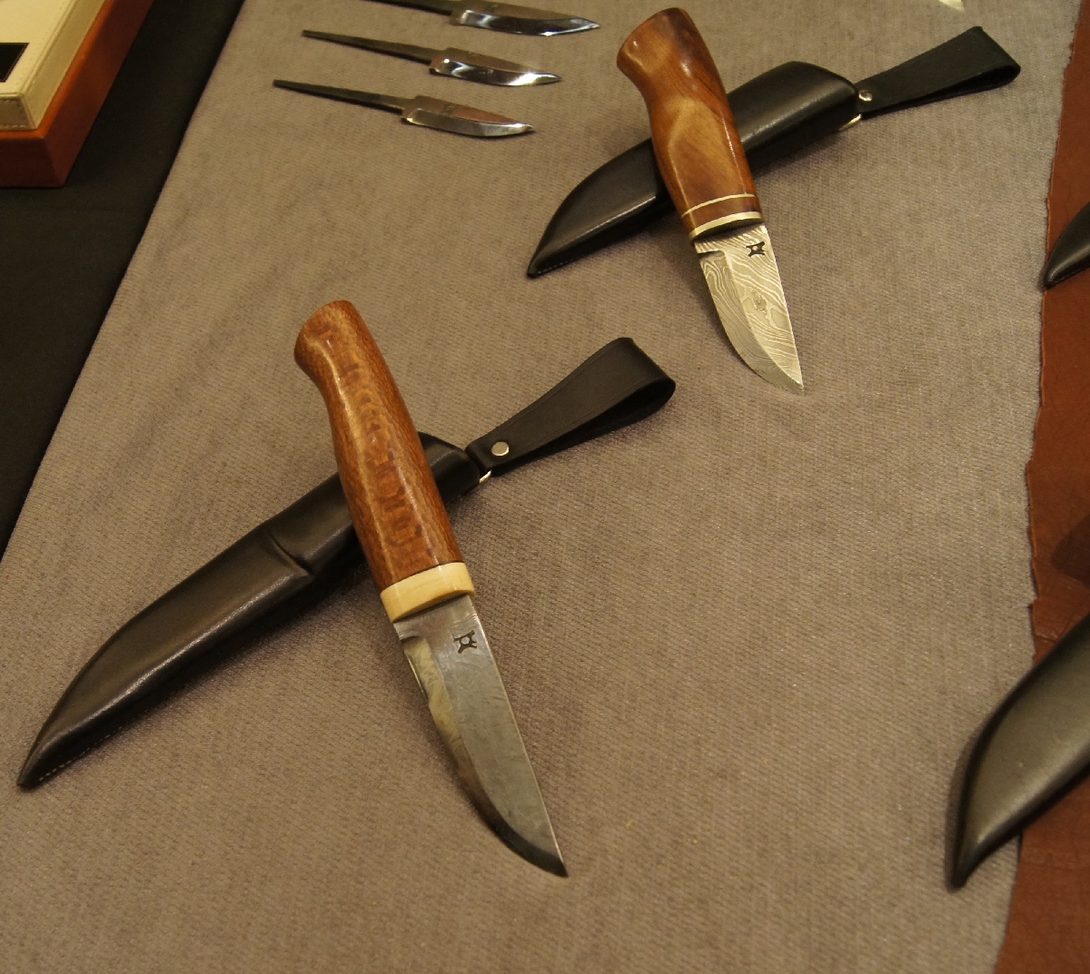 Kay Vikström. Helsinki Knife Show 2012.