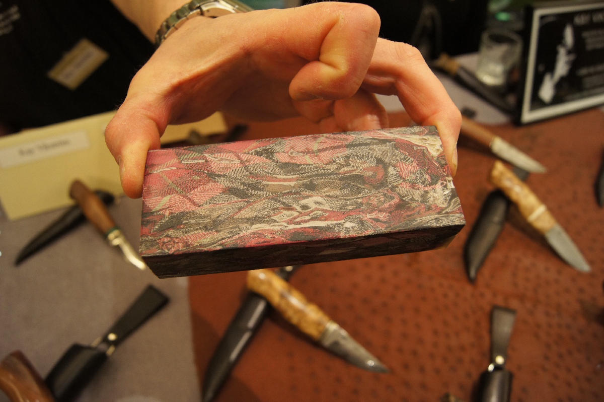 Kay Vikström. Helsinki Knife Show 2012.