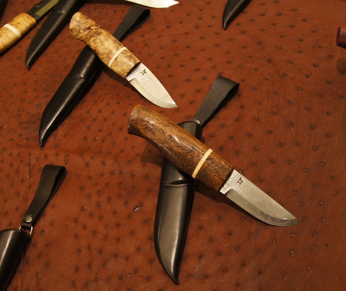 Kay Vikström. Helsinki Knife Show 2012.