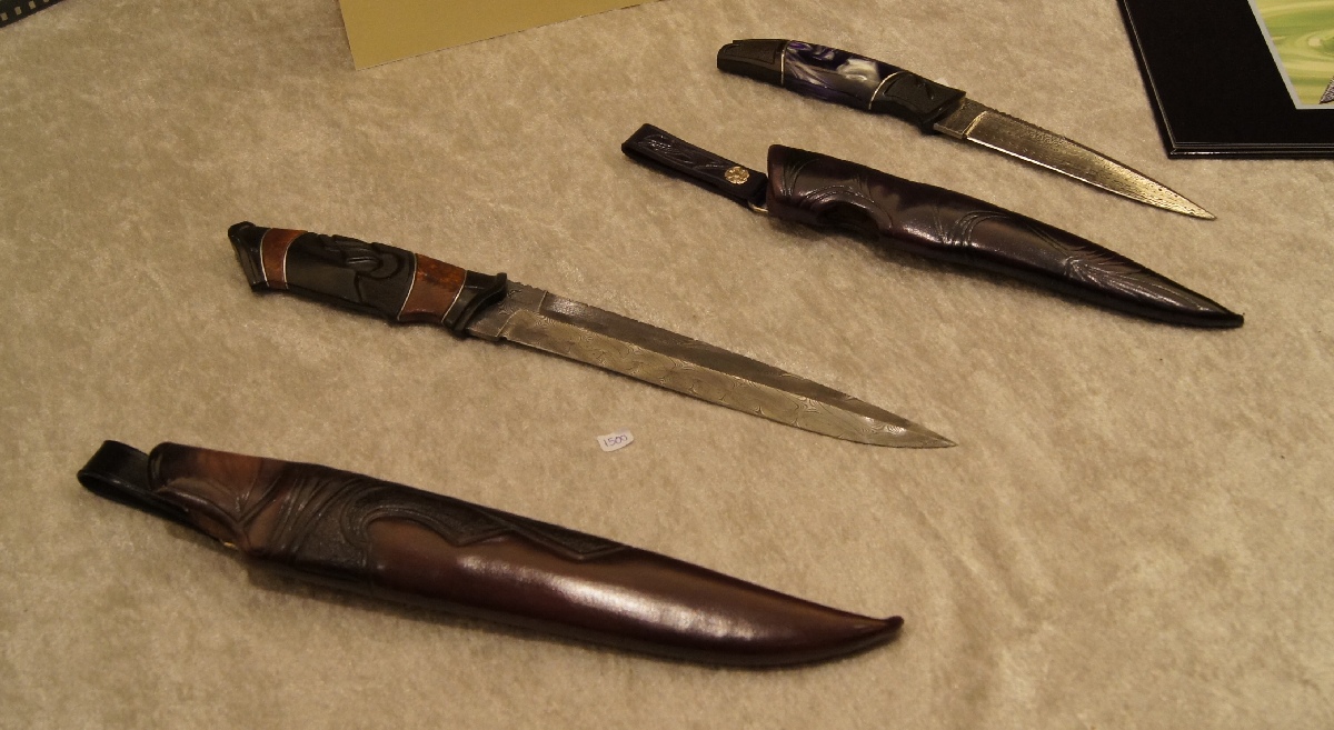 Claes Löfgren, Thomas Löfgren. Helsinki Knife Show 2012.