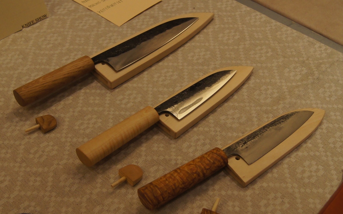 Mikko Inkeroinen. Helsinki Knife Show 2012.