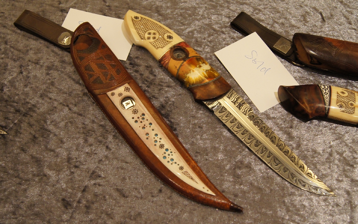 Mattias Styrefors, Jonny Walker Nilsson. Helsinki Knife Show 2012.