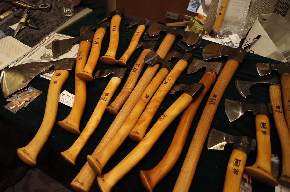 Mikko Artemyev - Михаил Артёмьев. Helsinki Knife Show 2012.