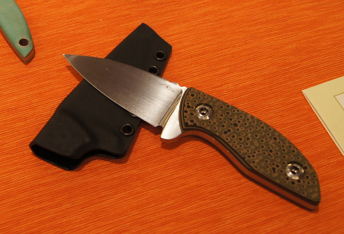 Wojtek Zawada, Robert Lazinski. Helsinki Knife Show 2012.