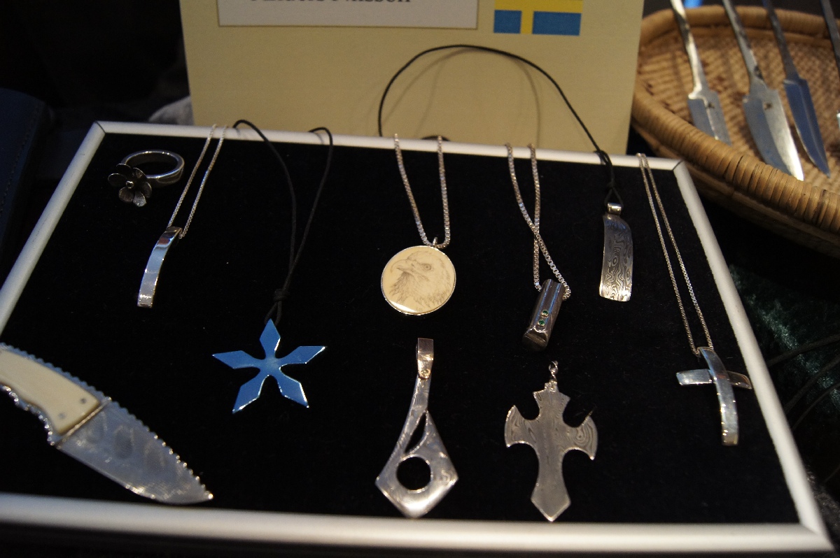 Anders Nilsson. Helsinki Knife Show 2012.