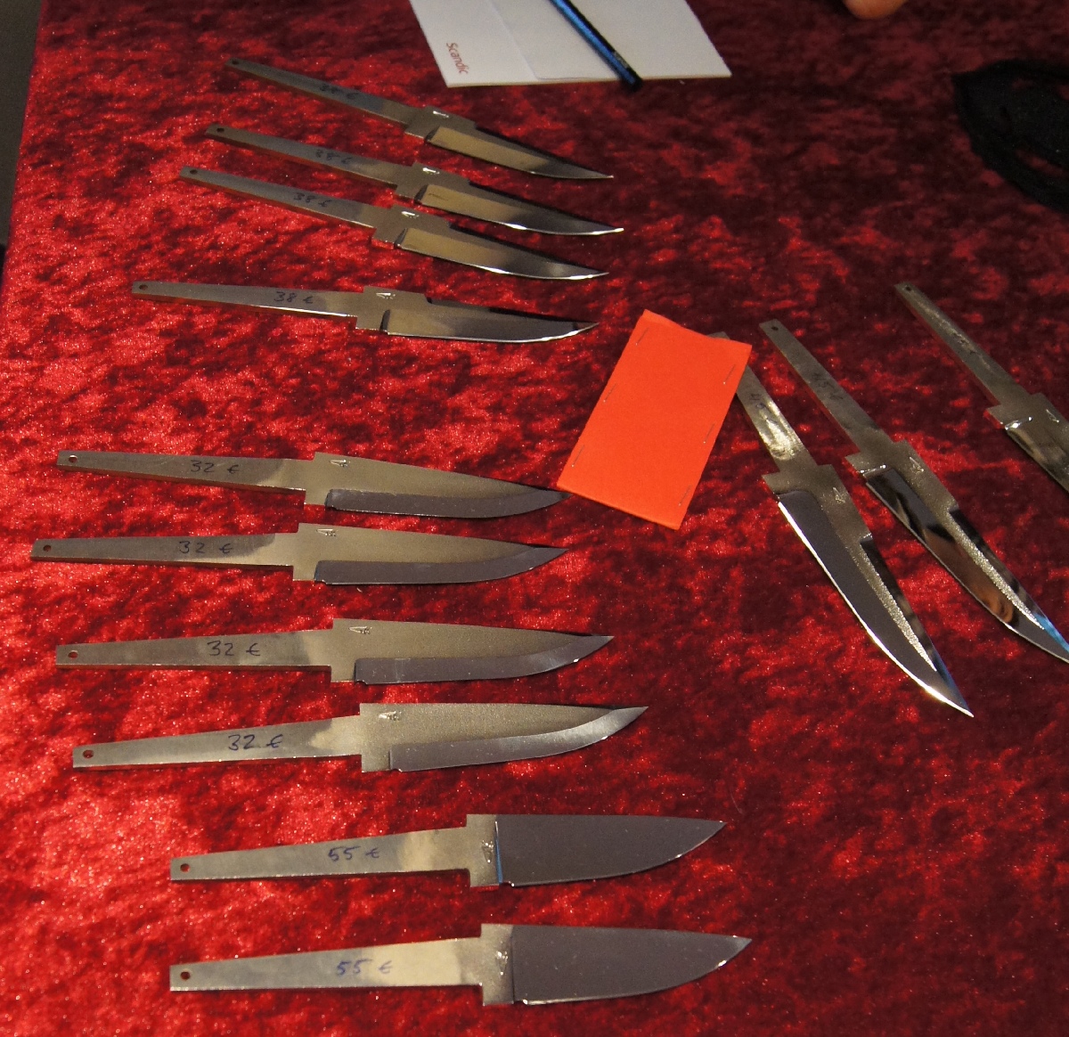 Tony Karlsson. Helsinki Knife Show 2012.