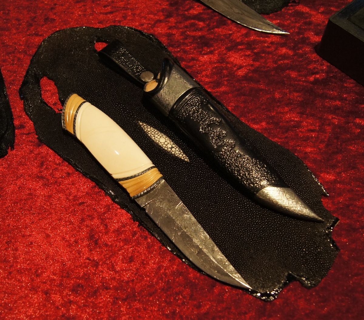 Tony Karlsson. Helsinki Knife Show 2012.