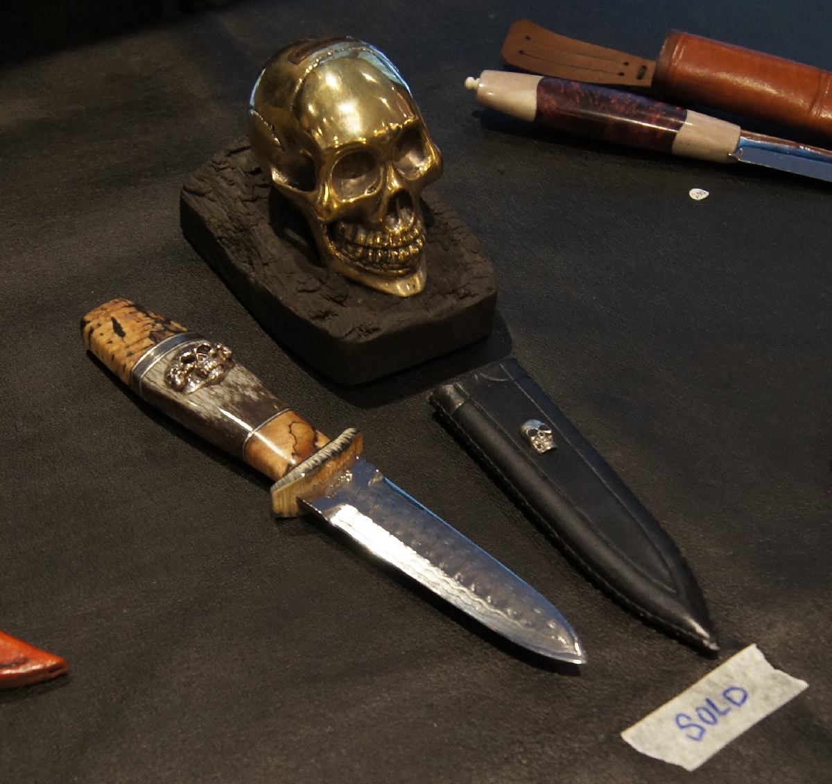 carlMichael Almqvist. Helsinki Knife Show 2012.