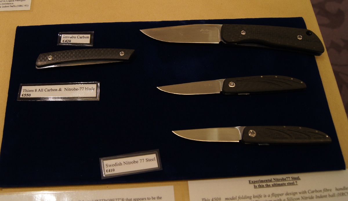 Des Horn. Helsinki Knife Show 2012.