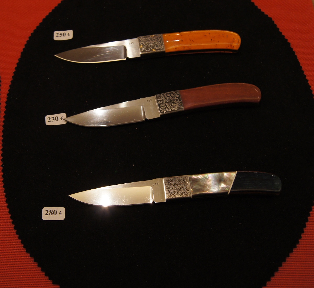 Carlo Alberto Trevisi. Helsinki Knife Show 2012.