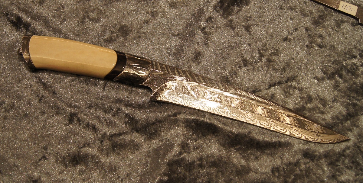 Conny Persson. Helsinki Knife Show 2012.