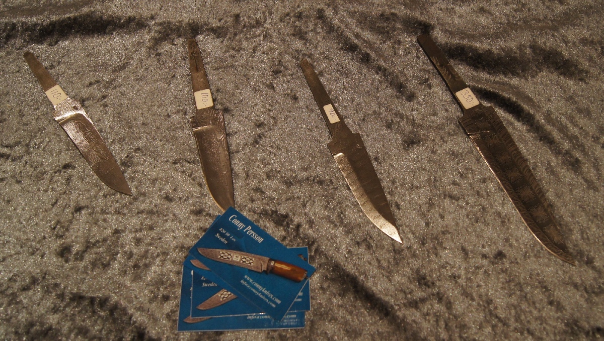 Conny Persson. Helsinki Knife Show 2012.