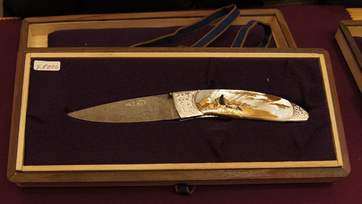 Koji Hara. Helsinki Knife Show 2012.