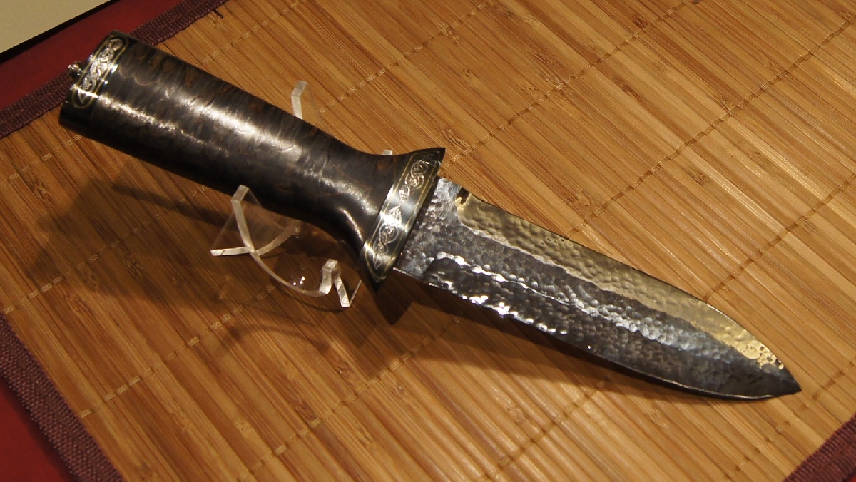 Maihkel Eklund. Helsinki Knife Show 2012.