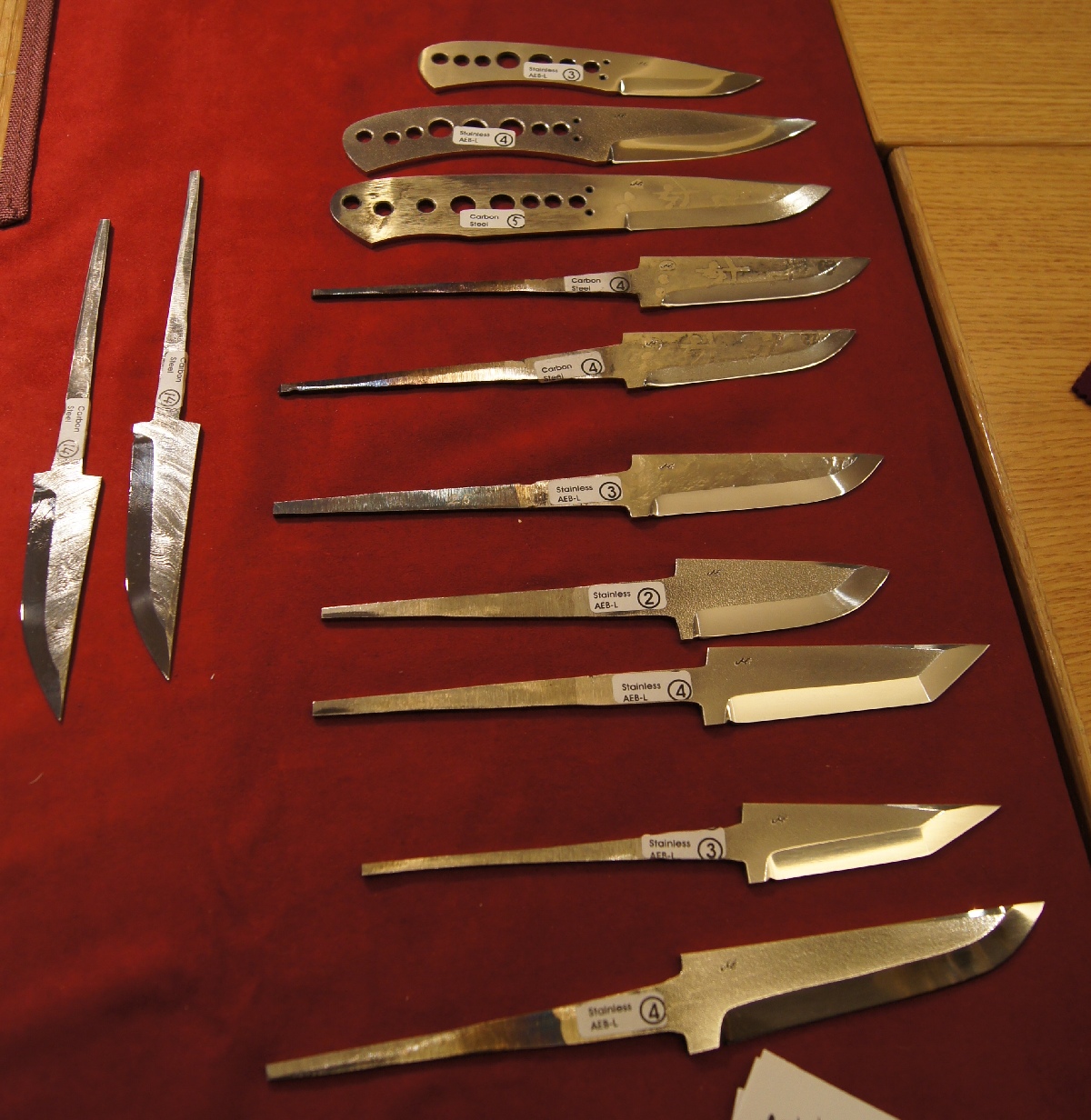 Maihkel Eklund. Helsinki Knife Show 2012.