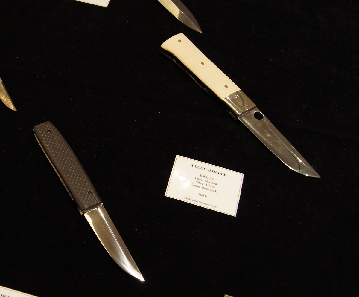 Pekka Tuominen. Helsinki Knife Show 2012.