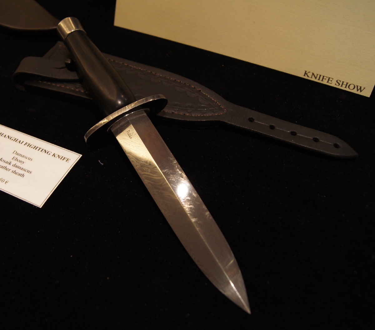 Pekka Tuominen. Helsinki Knife Show 2012.