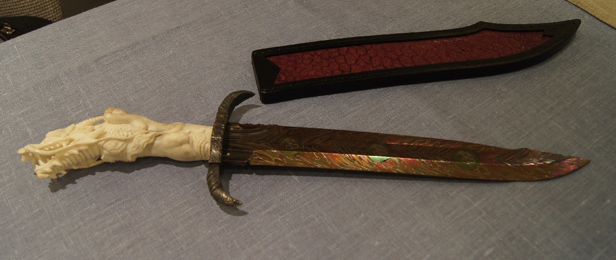 Johan Gustafsson. Helsinki Knife Show 2012.