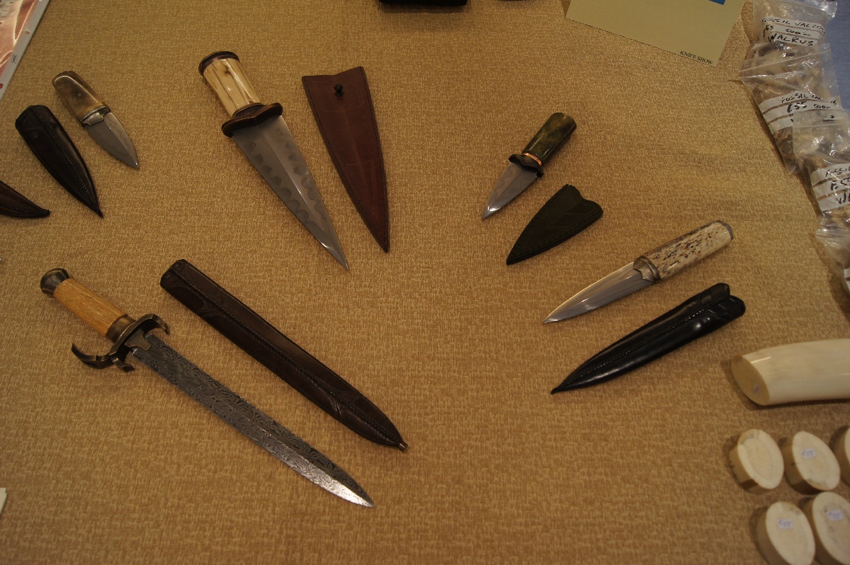 Anders Högström. Helsinki Knife Show 2012.