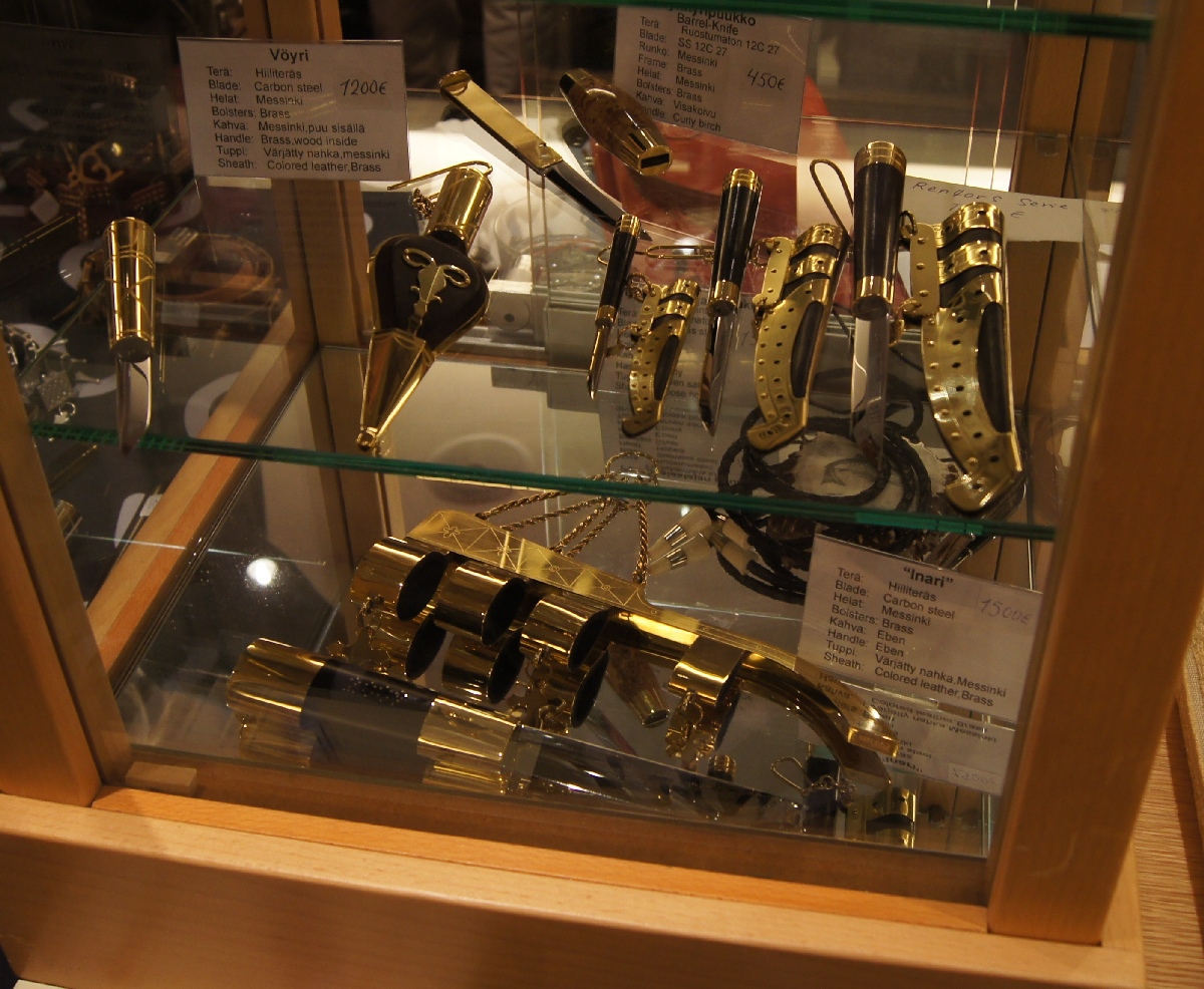 Teuvo Sorvari. Helsinki Knife Show 2012.