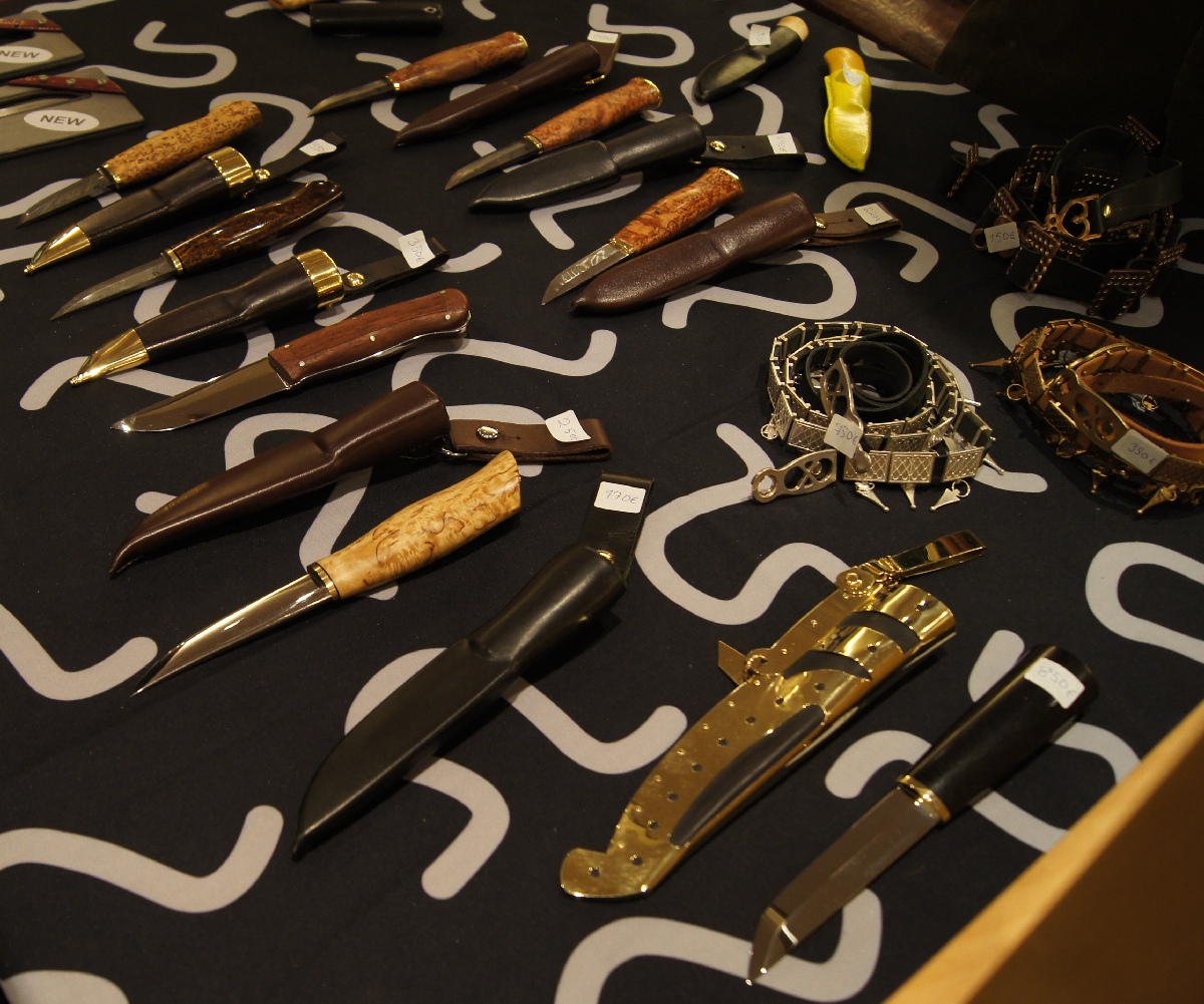 Teuvo Sorvari. Helsinki Knife Show 2012.