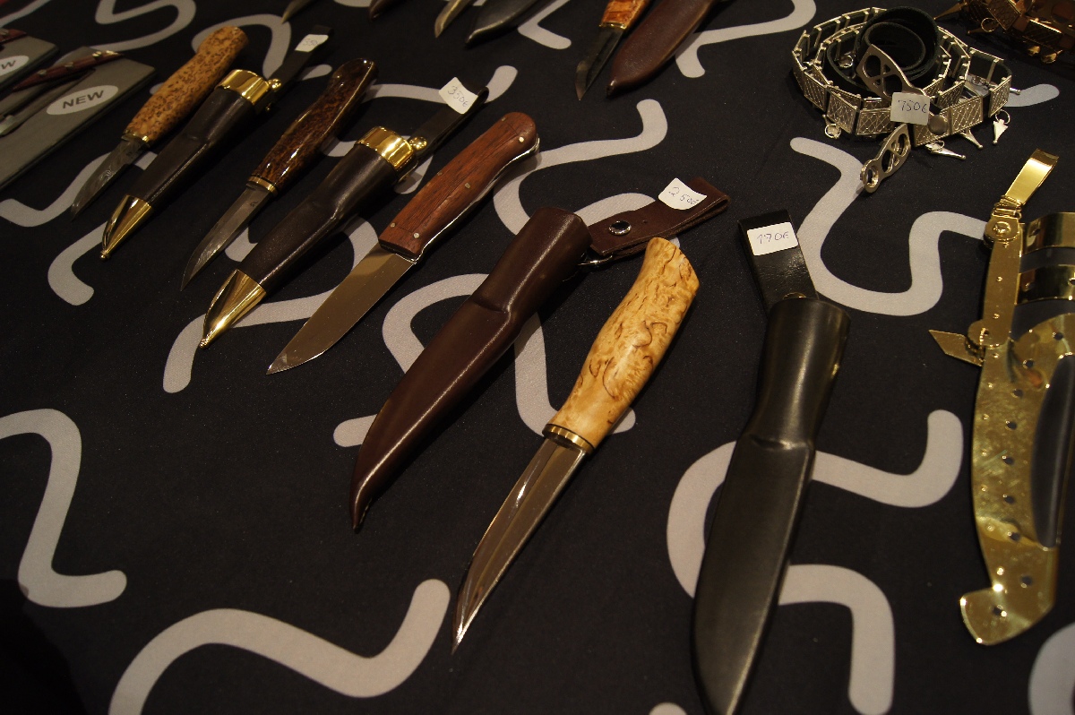Teuvo Sorvari. Helsinki Knife Show 2012.