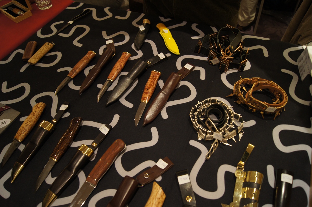 Teuvo Sorvari. Helsinki Knife Show 2012.